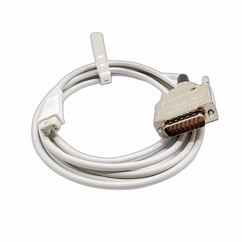 Compatible Flow Cable (comparable to Draeger 8409626, for use with Neonatal Babylog 8000) 7-PIN to 4-PIN, 2M SKU: FSC-DG02-20