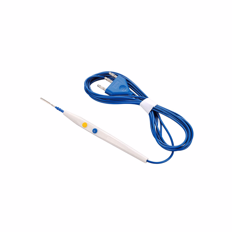 New Original Disposable Electrosurgical Pencil, 3m - HUA TONG HT-N1 Universal,with 3-Pin Connector,3m Cable, including 70mm Blade Electrode , ETO Sterilized, compatible with ESU devices of Valleylab, ERBE, BOWA, Conmed SKU: HT-N1