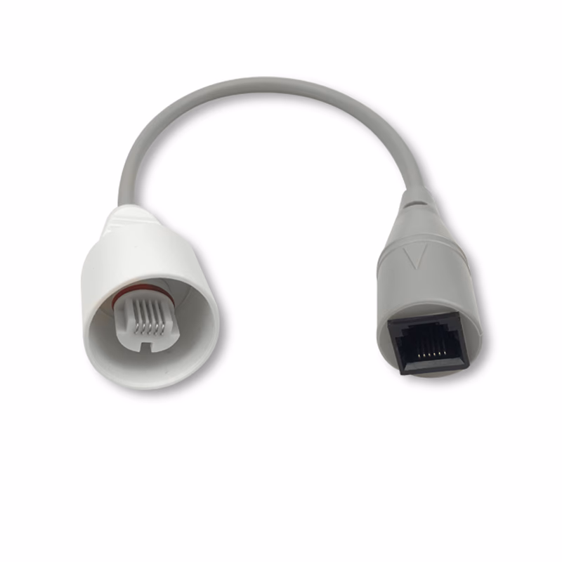 Compatible IBP Transducer Adapter (for use with Edwards, used with Abbott/Medex, Transducer) Reusable, 0.3m SKU: IBPC-EW-MXT03