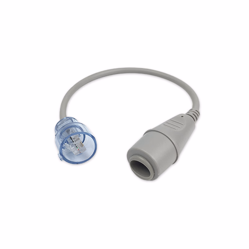 Compatible IBP Transducer Adapter (for use with Medex Inc, used with Edwards, Transducer) Reusable, 0.3m SKU: IBPC-MXT-EW03