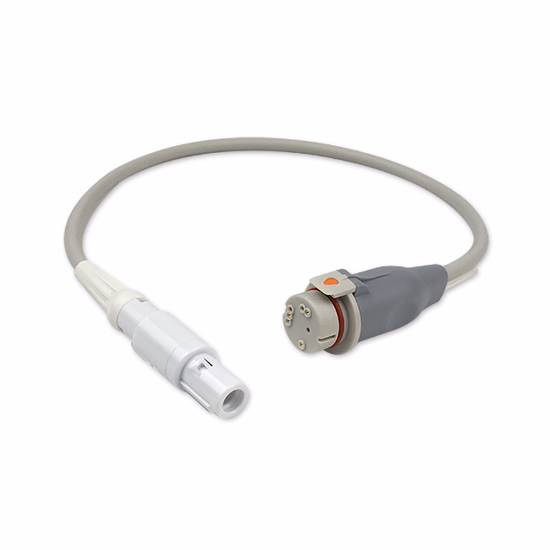 Compatible IBP Adapter Cable (for Philips Tempus Pro, used with B.D., Transducer) 0.4m SKU: IBP-PH01-BD04