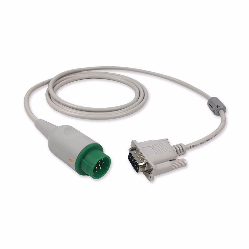 Compatible Fetal Monitor Interface Cables (comparable to Monica 105-PT-104) for Monica Healthcare 105-PT-001 and 107-PT-001 SKU: IFC-GE04-15