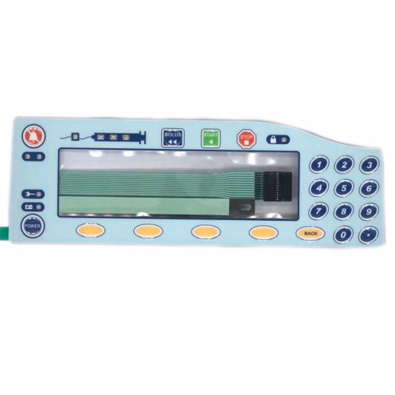 Compatible Membrane Switch (comparable to ICU Medical G6000694, used for Smiths Medical Medfusion 3500) 1 Pc/Bag SKU: KLN-053-05A
