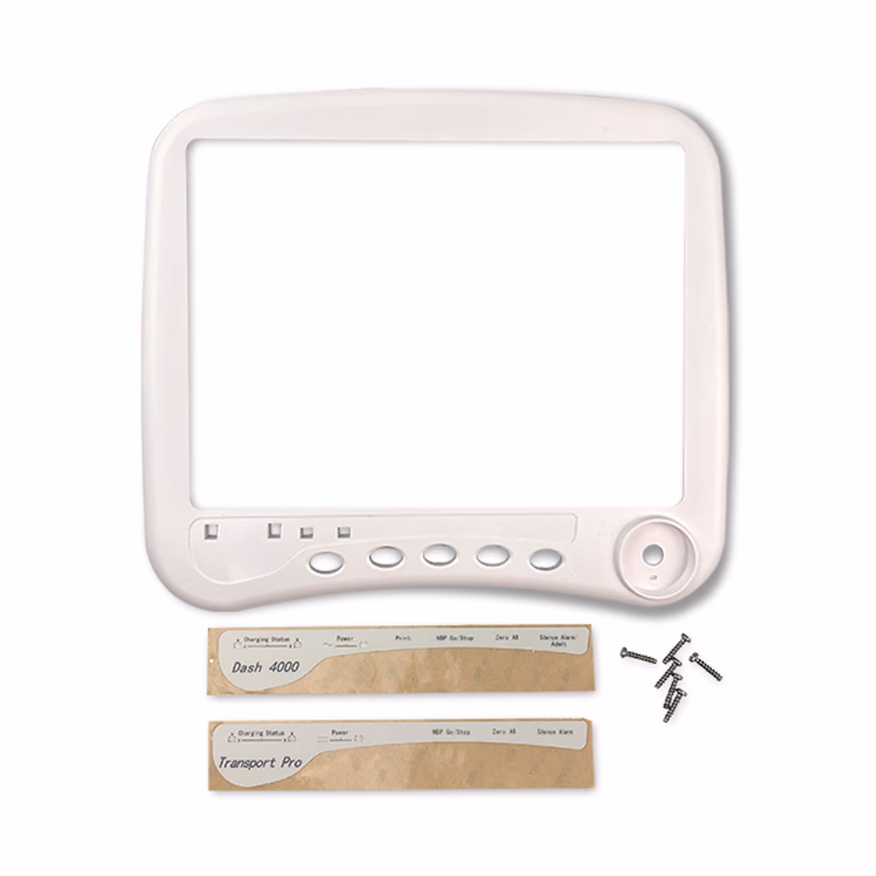 Compatible Front Display Case Kit (comparable to GE 2002161-001, used for Transport Pro/Dash 4000) 1 kit/box SKU: KLN-066-09