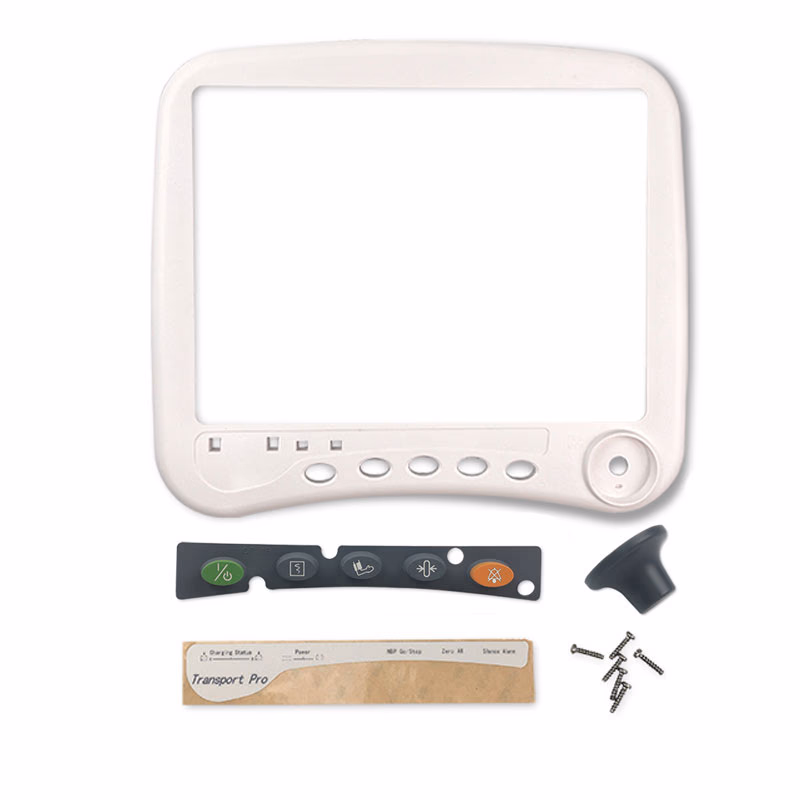 Compatible Front Case Kit W/ Button and Knob (comparable to GE Healthcare, used for Dash 4000) 1 kit/box SKU: KLN-066-13