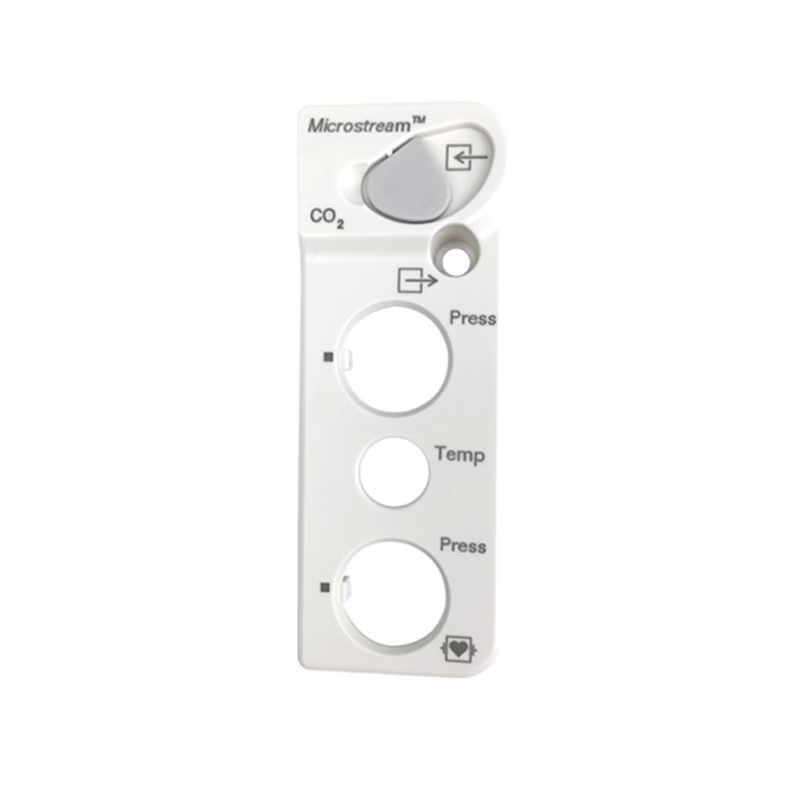 Compatible Front Bezel/Text (CO2+Press*2+Temp+Microstream) (comparable to Philips, used for M3015B) 1 pcs/bag SKU: KLN-080-01