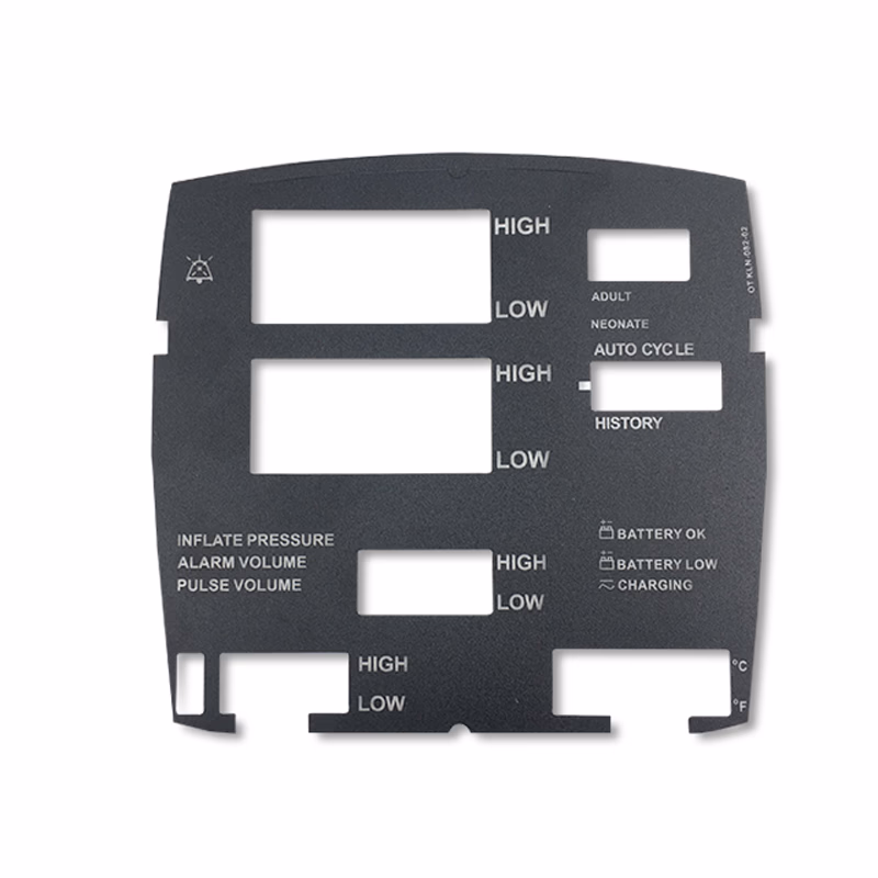 Compatible Fascia Label with English Texture TEMP+SpO2+BP (comparable to GE Healthcare, used for V100) 1 pcs/bag SKU: KLN-082-02