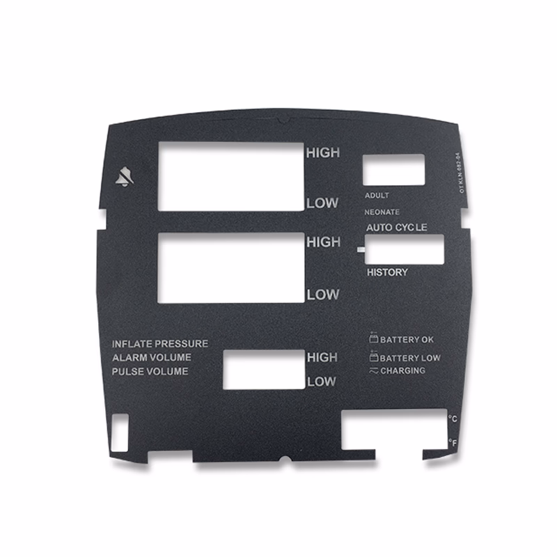 Compatible Fascia Label with English Texture TEMP+BP (comparable to GE Healthcare, used for V100) 1 pcs/pack* SKU: KLN-082-04