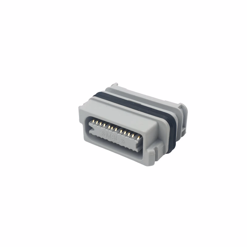 Compatible MSL Male Connector W/O PCBA (comparable to Philips, used for MMX series/MX450/500/550) 1 pcs/pack* SKU: KLN-099-09-06