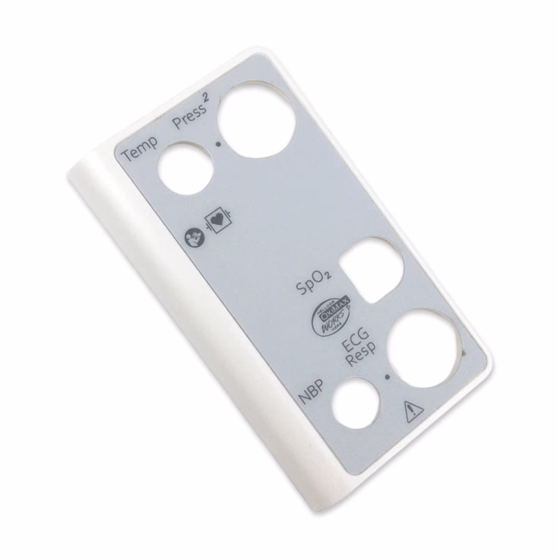 Compatible Front Bezel with Texture Temp/IBP/Oximax SPO2/ECG Resp/NBP (comparable to Philips 453564627601, used for 867036 A04C06) SKU: KLN-100-02
