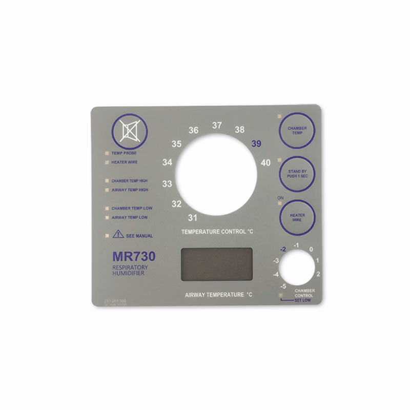 Compatible Overlay (English Version) (for use with Fisher & Paykel MR730) SKU: KLN-107-01