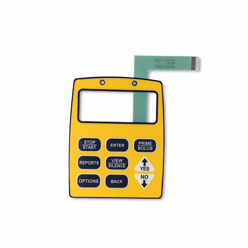 Compatible Membrane Switch (comparable to ICU Medical, used for Smiths Medical CADD-Prizm PCS II 6101) 1 Pc/Bag SKU: KLN-112-01