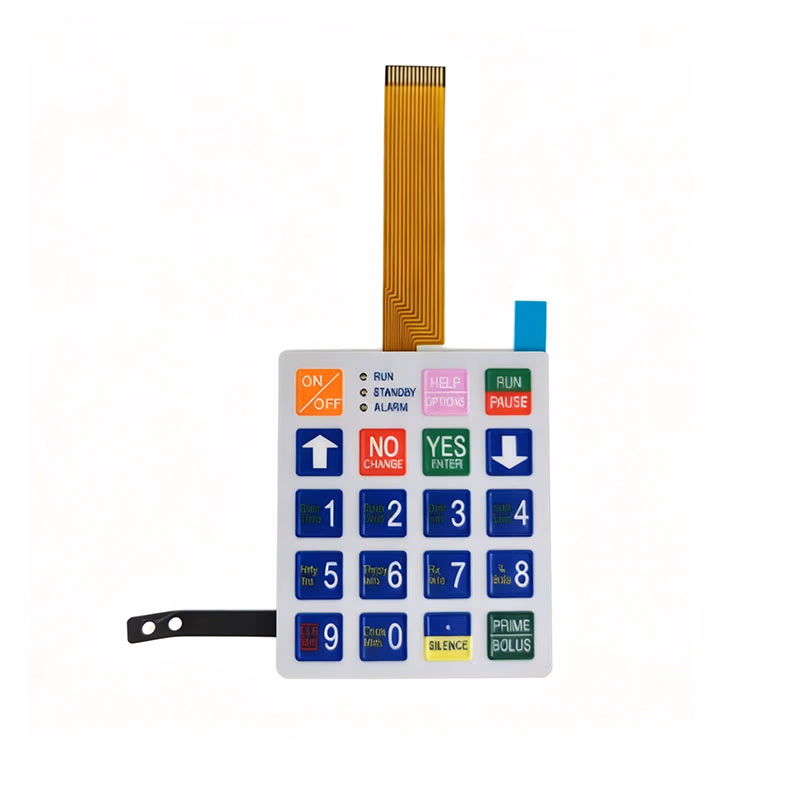Compatible Membrane Switch (comparable to Curlin Medical, used for PAINSMART IOD) 1 pcs / bag SKU: KLN-151-01