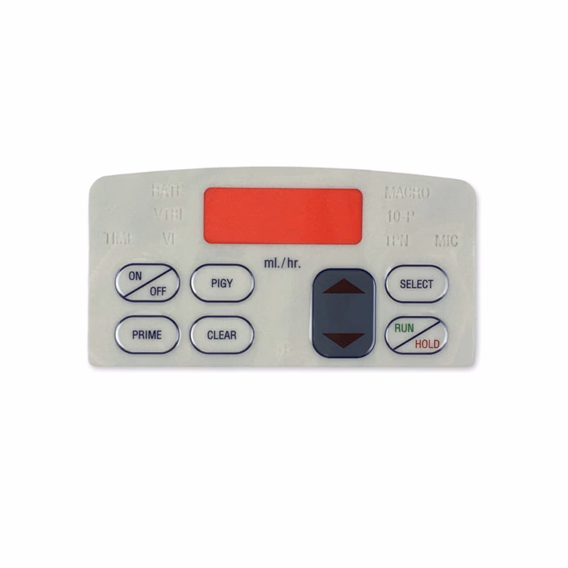 Compatible White Faceplate Label (Infusion Pump IV 2.2) (comparable to Heska, used for Vet/IV 2.2) 1 / pcs SKU: KLN-152-01