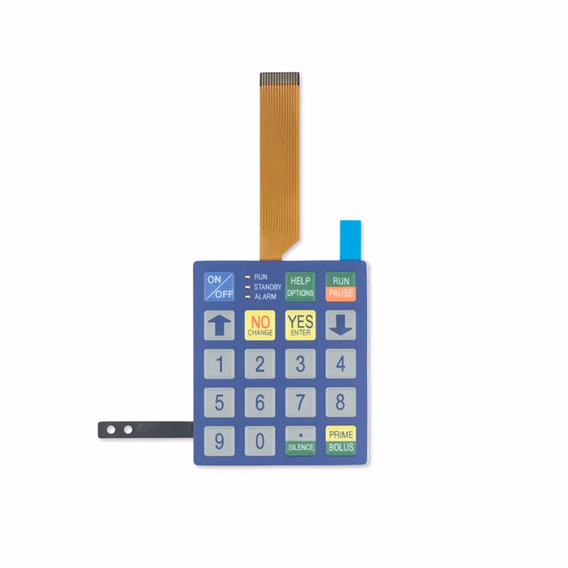 Compatible Membrane Switch (alternative to Curlin Medical, used for 4000 Plus) 1 pcs/bag SKU: KLN-156-01