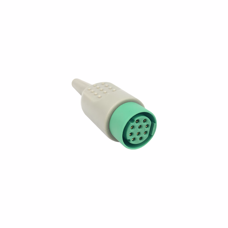 Compatible ECG Reception,10 pins/5.0mm Cable Exit (comparable to: Siemens) Reusable, 1 / Pc SKU: KP-030/5
