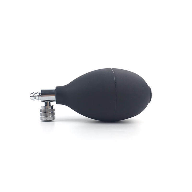 Compatible Pressure PVC Bulb & Valve Pressure PVC bulb with metal stopcock, black SKU: M06-G001