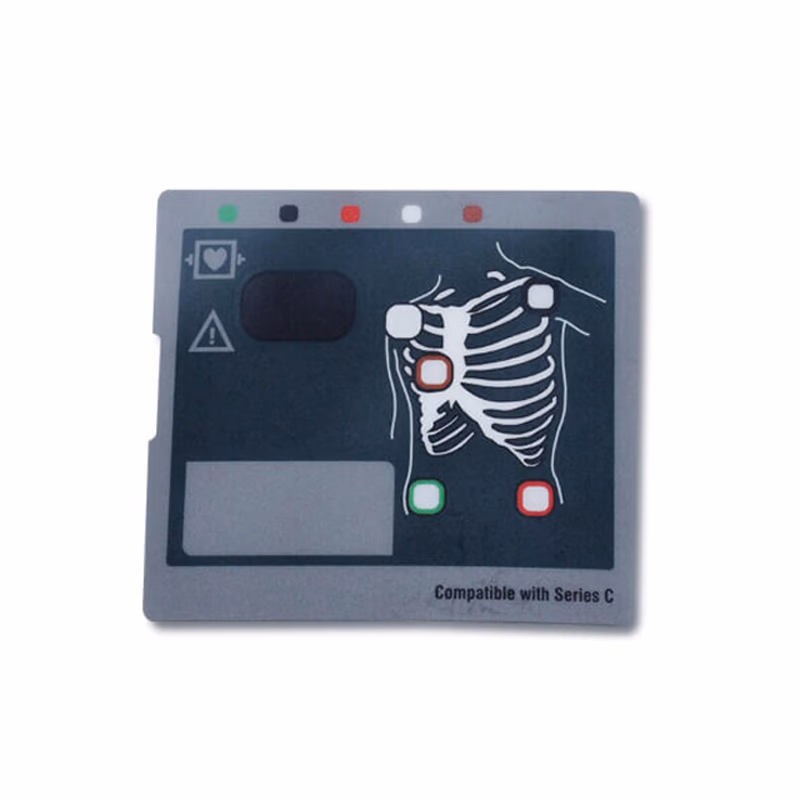 Compatible Standard Front Overlay Label (comparable to Philips, used for M2601A) 1 /Pc SKU: M20-F083