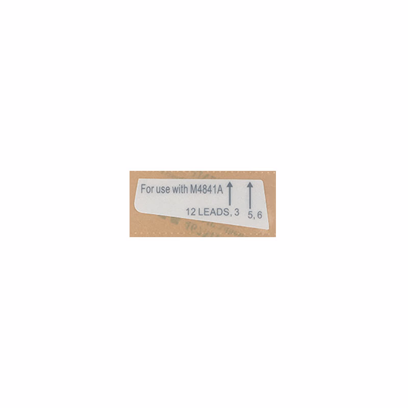 Compatible Lead Label (comparable to Philips, used for IntelliVue TRx M4841A) 1 / pcs SKU: M20-F091