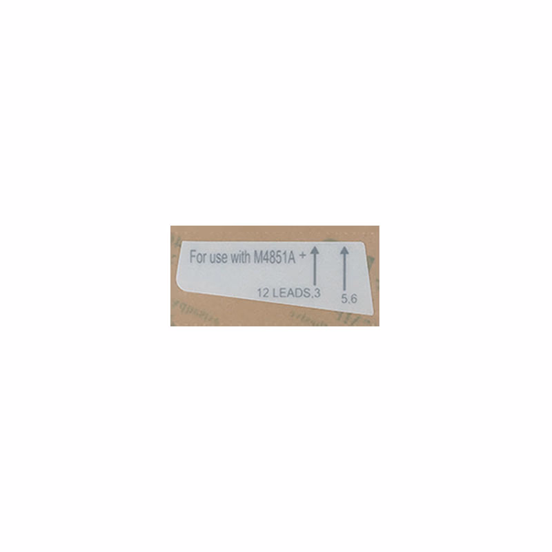 Compatible Lead Label (comparable to Philips, used for IntelliVue TRx+ 4851A) 1 / pcs SKU: M20-F141