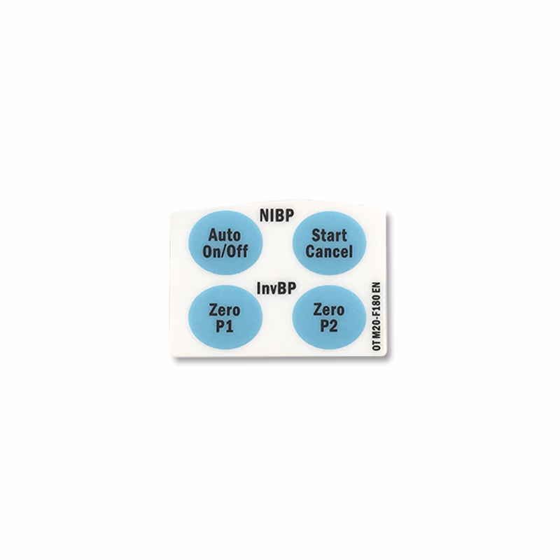 Compatible Overlay Label/NIBP+InvBP (English Version) (comparable to GE Healthcare, used for E-PSMP-00) 1 pcs/pack* SKU: M20-F180