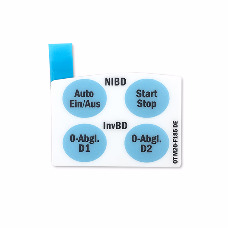 Compatible Overlay Label/NIBD+InvBD (German Version) (comparable to GE M1021348, used for E-PSMP-00) 1 pcs/pack* SKU: M20-F185