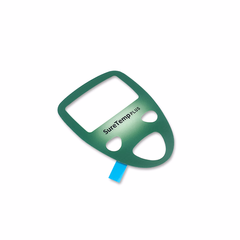 Compatible Front Faceplate Label for SureTemp Plus 690, Green (comparable to Welch Allyn 71209-0000, used for SureTemp Plus 690) 1 pcs/bag SKU: M20-F231