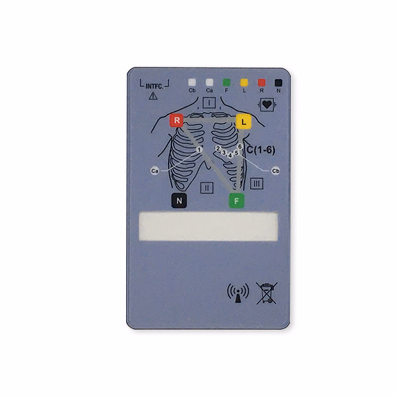 Compatible Rear Back Overlay Label/IEC (comparable to GE Healthcare, used for Carescape T4) 1 /Pc SKU: M20-F252
