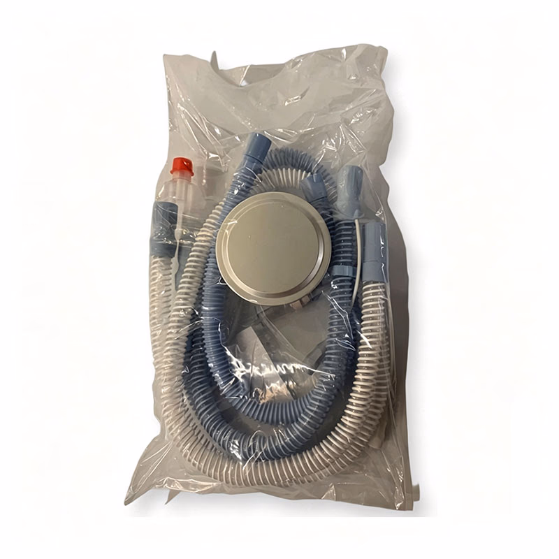 New Original Disposable Heated Circuit (Dual Heating) - Draeger MP02606 Disposable heated breathing circuit, dual heating wire design, provides more uniform gas heating SKU: MP02606