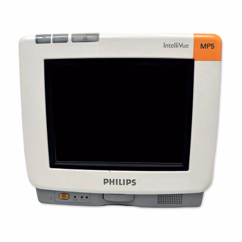 Refurbished Fast SpO2, ECG and NIBP Patient Monitor - Philips IntelliVue MP5 Philips Fast Spo2, ECG and NIBP SKU: MP5-opt.1-H-R