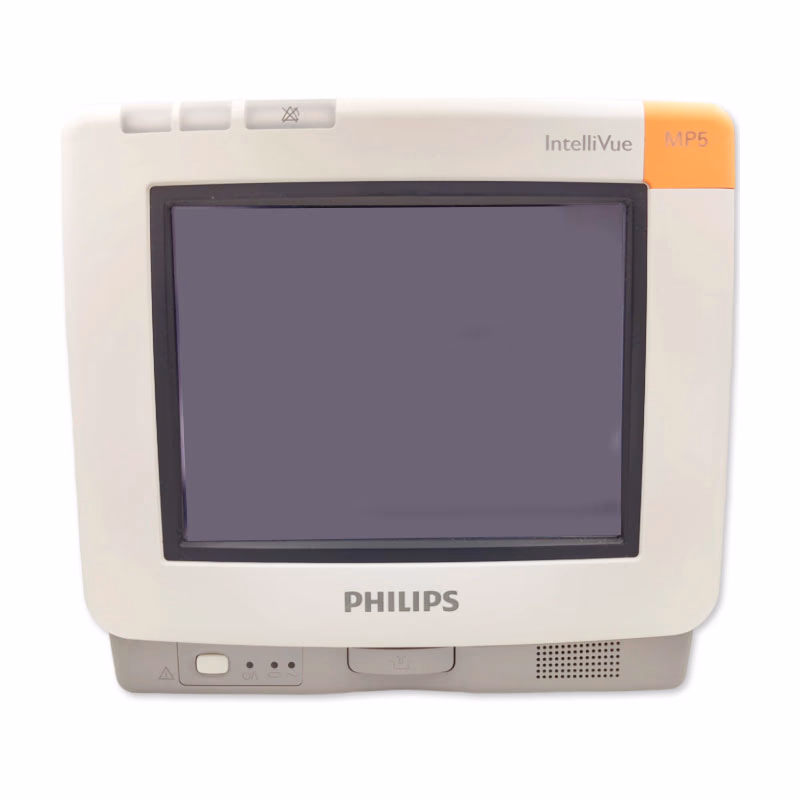 Refurbished Fast Patient Monitor - Philips IntelliVue MP5 Option A01C8(ECG，Spo2, NBP, Temp and IBP) SKU: MP5-opt.1-R