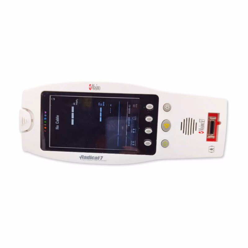 Refurbished Pulse CO-Oximeter (previous version with the physical buttons) - Masimo Radical-7 Radical-7/Pulse CO-Oximeter®,is the previous version with the physical buttons for navigating the software SKU: Radical-7-R(RDS-1)