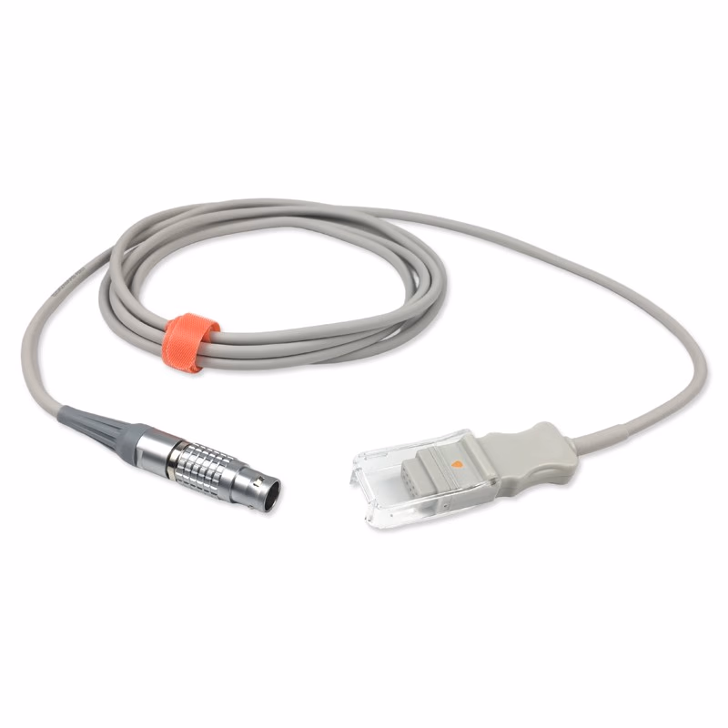 Compatible SpO2 Adapter Cable 3.0m (comparable to Nellcor M200-13, used with Oxismart Sensors) Reusable SKU: SA-004-30