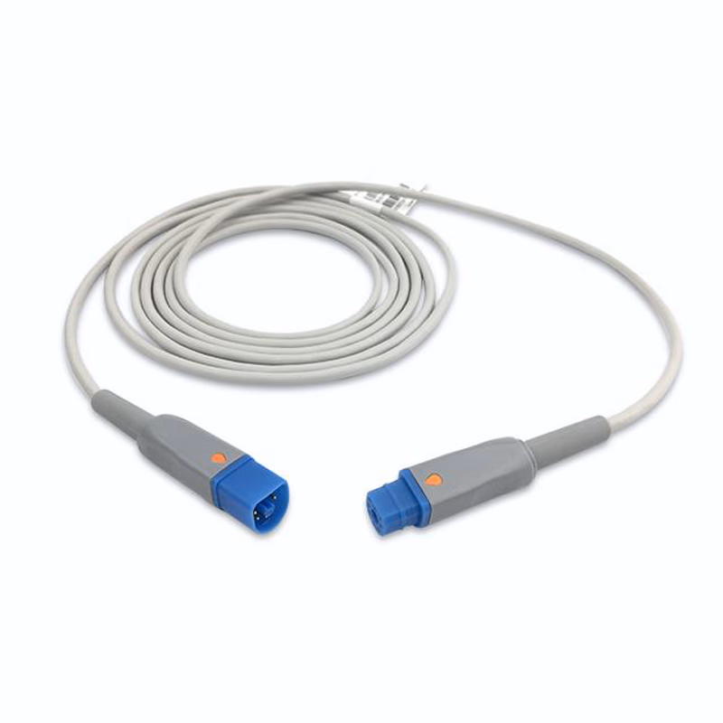 Compatible SpO2 Adapter Cable 2.4m (comparable to Philips M1941A, used with Fast Sensors) Reusable SKU: SA-024-24