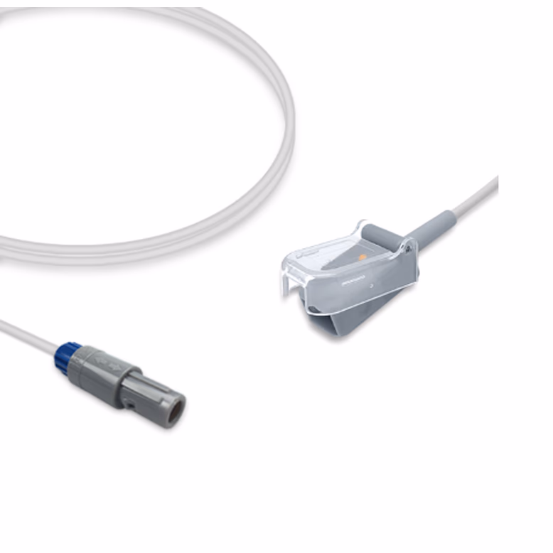 Compatible SpO2 Adapter Cable 1.2m (comparable to Mindray 561A, used with Nellcor Oxismart Sensors) Reusable SKU: SA-052-12