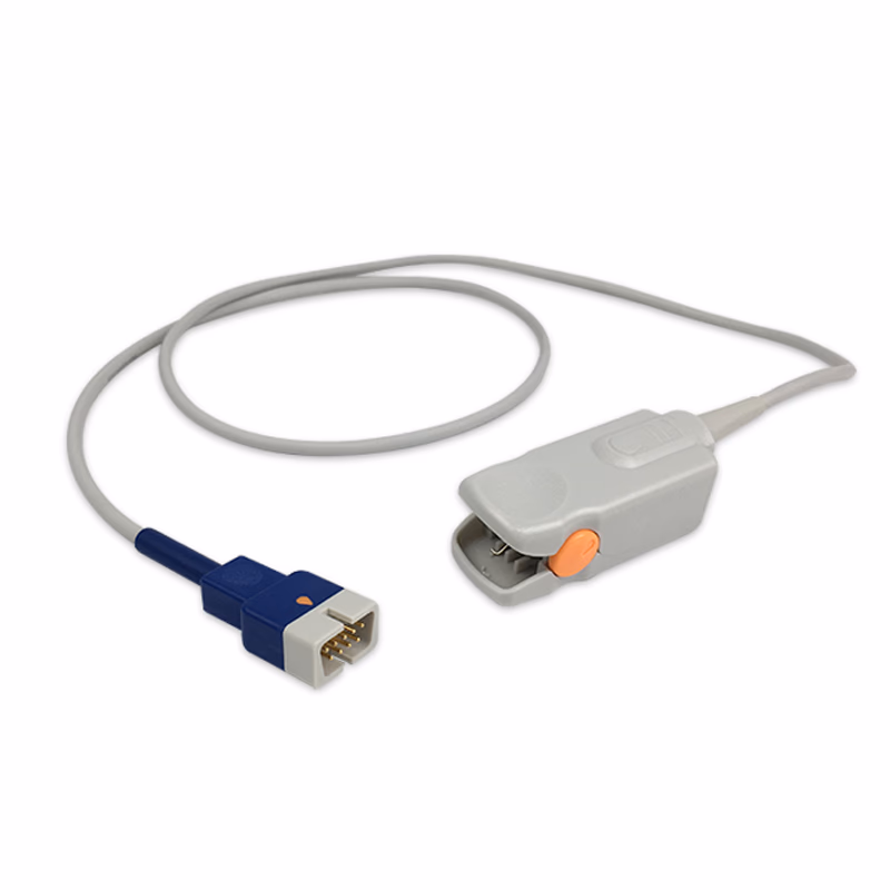 Compatible Adult Finger Clip SpO2 Sensor 1.0m (comparable to Nellcor DS100A, Technology: OxiMax) Reusable SKU: SS-001XC-AF10