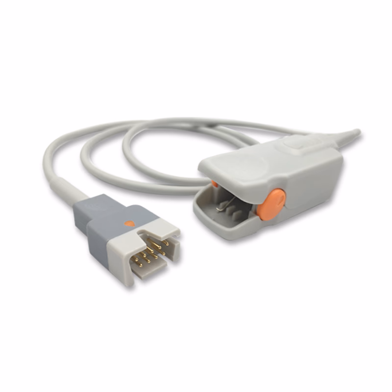 Compatible Adult Hard shell SpO2 Sensor 1.0m (comparable to Masimo 1863, Technology: LNCS) Reusable SKU: SS-005RB-AF10