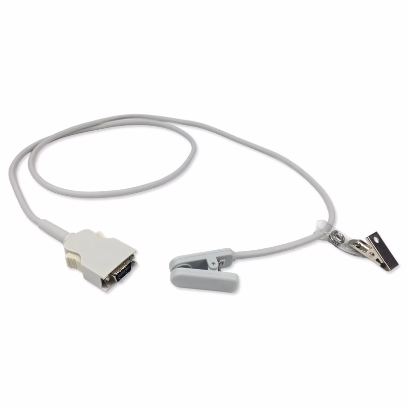 Compatible Vet Tongue Clip SpO2 Sensor 1.0m (Technology: Masimo LNCS)  SKU: SS-008RB-VET10
