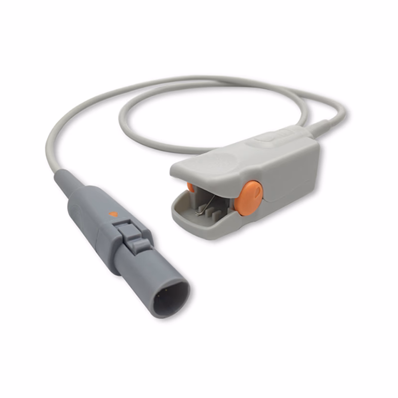Compatible Adult Finger Clip SpO2 Sensor 1.0m (comparable to GE Healthcare TS-F1-H, Technology: Ohmeda) Reusable SKU: SS-010-AF10