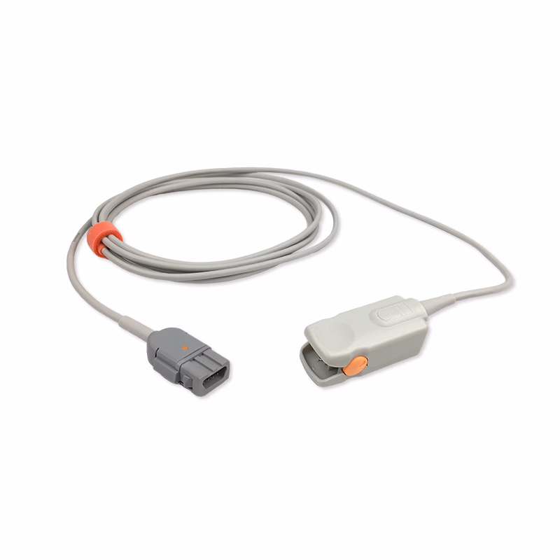Compatible Adult Hard shell SpO2 Sensor 3.0m (comparable to GE Healthcare TS-F4-MC, Technology: Trusignal) Reusable SKU: SS-017-AF30