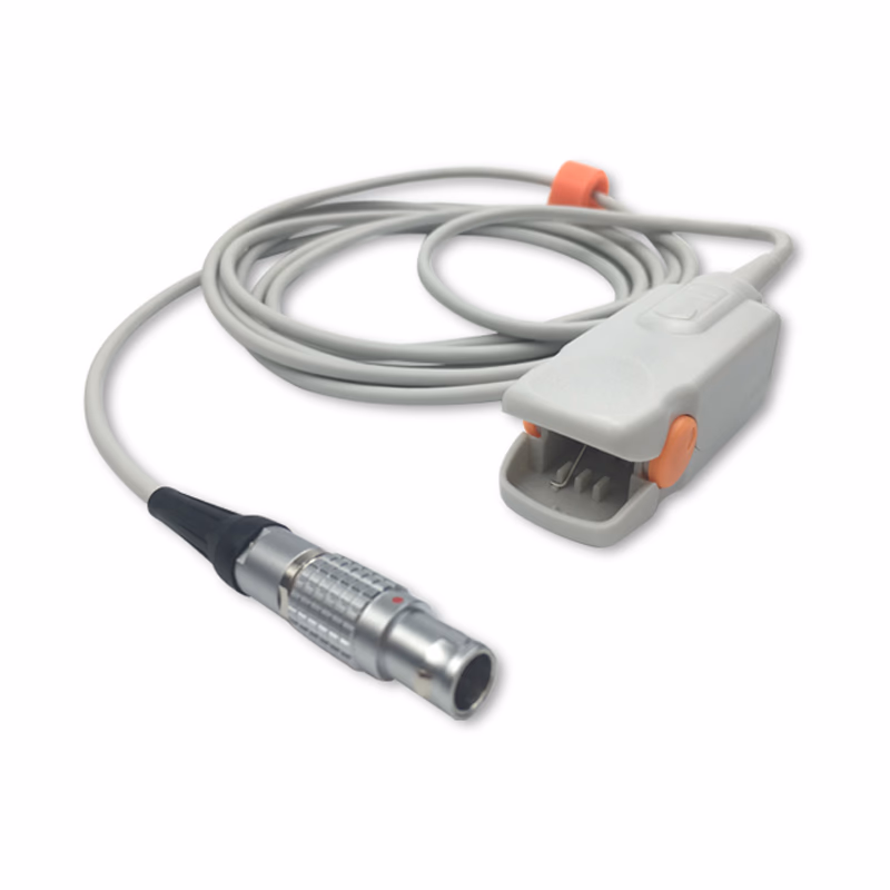 Compatible Adult Finger Clip SpO2 Sensor 3.0m (for use with Critikon, Technology: Nellcor Oxismart) Reusable SKU: SS-020-AF30