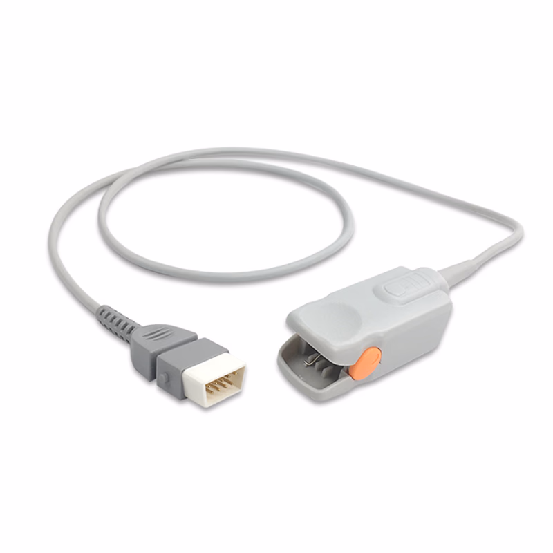 Compatible Adult Finger Clip SpO2 Sensor 1.0m (comparable to BCI 3444, Technology: Smith()) Reusable SKU: SS-036-AF10
