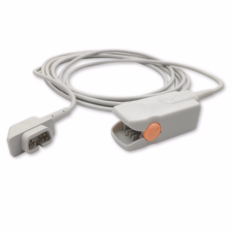 Compatible Adult Finger Clip SpO2 Sensor 3.0m (comparable to Criticare/CSI 934-10DN) Reusable SKU: SS-039-AF30