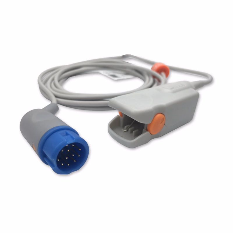 Compatible Adult Finger Clip SpO2 Sensor 3.0m (for use with Mindray, Technology: Nellcor Oxismart) Reusable SKU: SS-050-AF30
