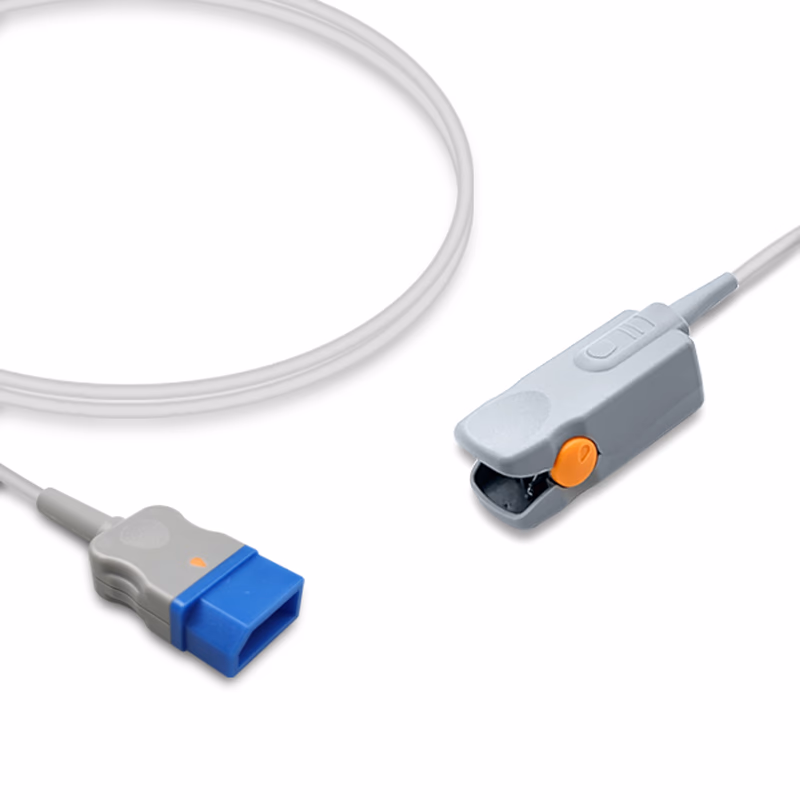 Compatible Adult Finger Clip SpO2 Sensor 3.0m (for use with Northern Meditec) Reusable SKU: SS-158-AF30