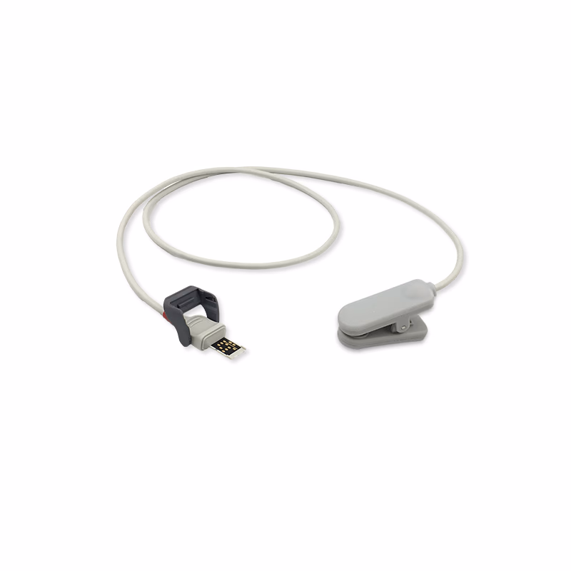 Compatible Adult Ear Clip SpO2 Sensor 1.0m (for use with Masimo, Technology: RAD G) Reusable SKU: SS-181RB-AE10