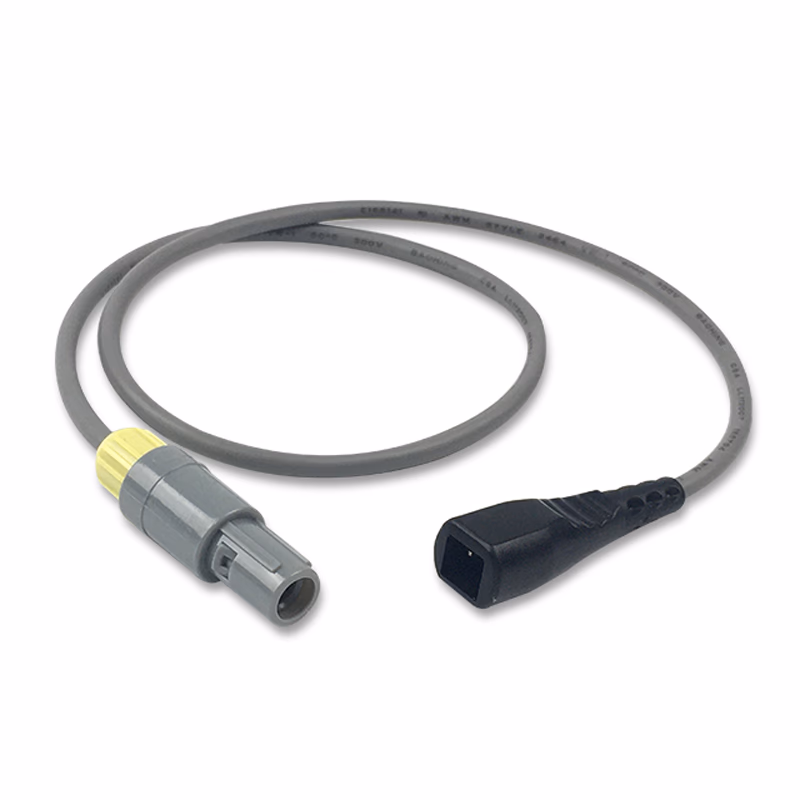 Compatible Heater Wire Adapter Cable (comparable to Fisher & Paykel 900MR859) Lemo 4-Pin to Molex 2-pin, 0.5M SKU: TAF-FP06-050