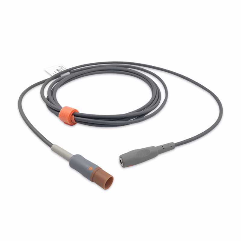 Compatible Temperature Adapter Cable 3.0m (comparable to Philips 21082A, used with: 1/8" Mini-Phone 400 Series Probe) Reusable SKU: TA-PH-PM30