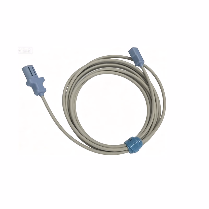 Compatible Temperature Adapter Cable 1.5m (comparable to Stryker 11140-000078, used with: 400 Series Probe) Reusable, 1 pcs / bag SKU: TA-SK01-YSI15