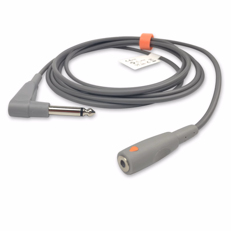 Compatible Temperature Adapter Cable 3.0m (for use with YSI, used with: 1/8" Mini-Phone 400 Series Probe) Reusable SKU: TA-Y400-PM30